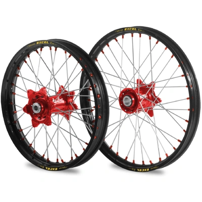 Kite Excel Elite Wheel Set Ktm Sx Sxf Husky Fc Tc 23-26 Red