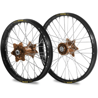 KITE EXCEL ELITE WHEEL SET KTM SX SXF HUSKY FC TC 23-26 BRONZE