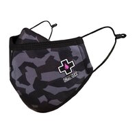 Muc-Off Reusable Face Mask Urban - Black/Grey Camo