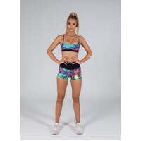 Unit Tempo Mini Active Ladies Shorts - Multi