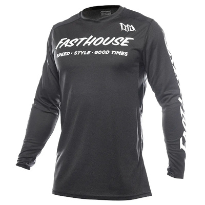 Fasthouse Elrod Torque MX Jersey - Black