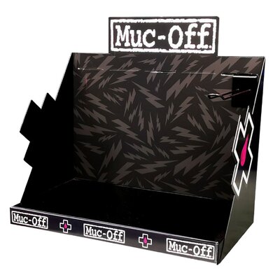 MUC-OFF MOTORCYCLE DEALER SLAT WALL DISPLAY