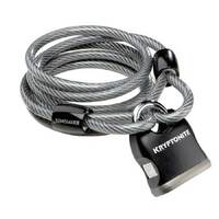 KRYPTONITE KRYPTOFLEX 818 CABLE AND PADLOCK 180cm x 8mm (9US)