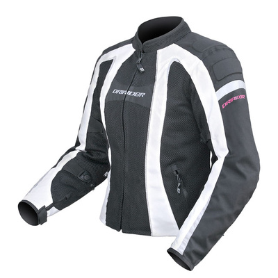 Dri Rider Airstream Womens Jacket - Black/White