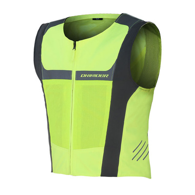 Dri Rider Neon Hi Visibility Mesh Vest - Fluro Yellow