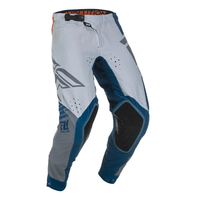 Fly Racing Evolution MX Pants - Navy/Grey/Orange