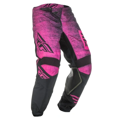 Fly Racing Youth Kinetic Noiz MX Pants - Neon Pink