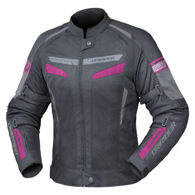Dri Rider Air-Ride 5 Womens Jacket - Black/Pink