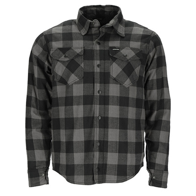 Argon Hatchet Flanno Jacket - Black/Grey