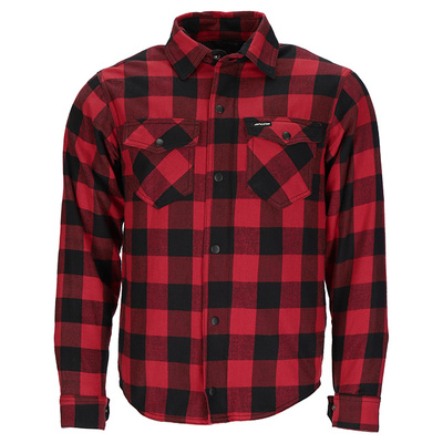 Argon Hatchet Flanno Jacket - Black/Red