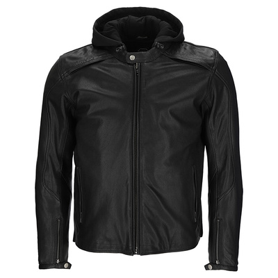 Argon Realm Vintage Leather Jacket - Black