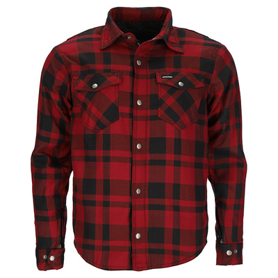 Argon Savage Flanno Jacket - Black/Red