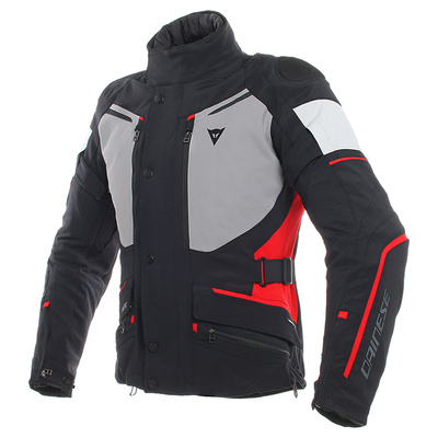 Dainese Carve Master 2 Gore-Tex Jacket - Black/Frost Grey/Red