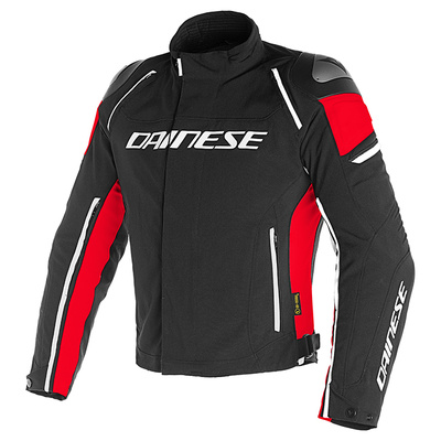 Dainese Racing 3 D-Dry Jacket - Black/Black/Red
