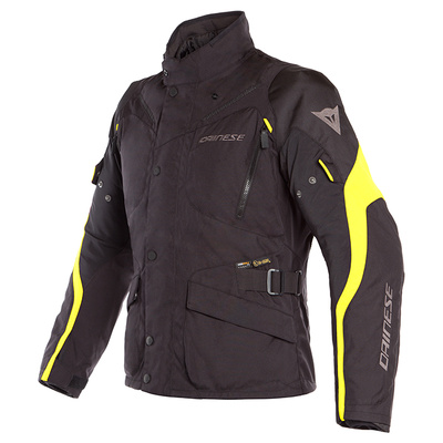 Dainese Tempest 2 D-Dry Jacket - Black/Black/Fluro Yellow