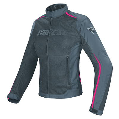 Dainese Ladies Hydra Flux D-Dry Jacket - Black/Ebony/Fuchsia