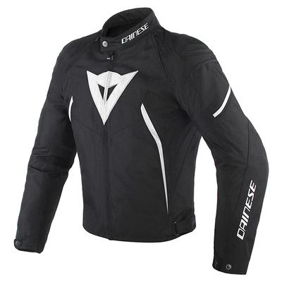 Dainese Avro D2 Tex Jacket - Black/Black/White