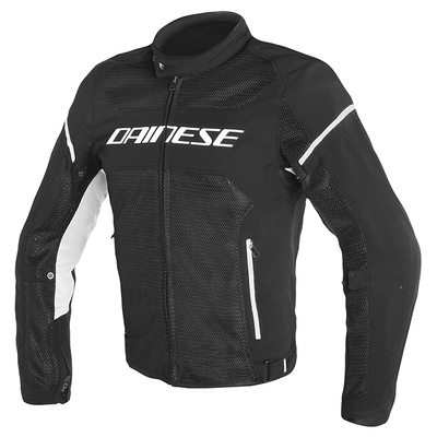 Dainese Air Frame D1 Tex Jacket - Black/Black/White