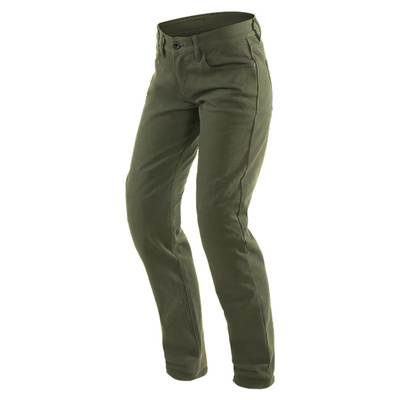 Dainese Ladies Casual Regular Tex Pants - Olive