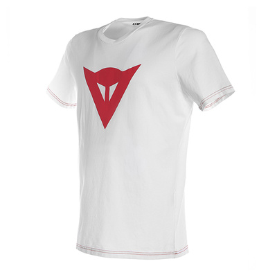Dainese Speed Demon Casual T-Shirt - White/Red