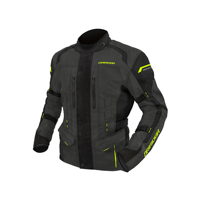 Dri Rider Youth Compass 4 Jacket - Grey/Black/Hi-Vis Yellow