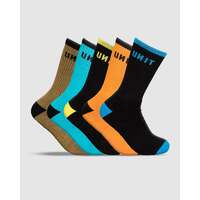 UNIT React Bamboo Socks -Multi
