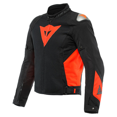 Dainese Energyca Air Tex Jacket - Black/Fluro Red