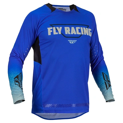 Fly Racing Evo MX Jersey - Blue/Grey