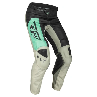 Fly Racing Kinetic Jet MX Pants - Black/Mint/Grey