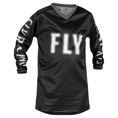 Fly Racing Youth F-16 MX Jersey - Black/White