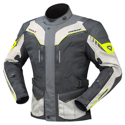 Dri Rider Nordic V Jacket - Grey/Lime