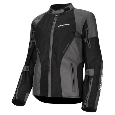 Dri Rider Vivid 3 Womens Jacket - Grey/Black