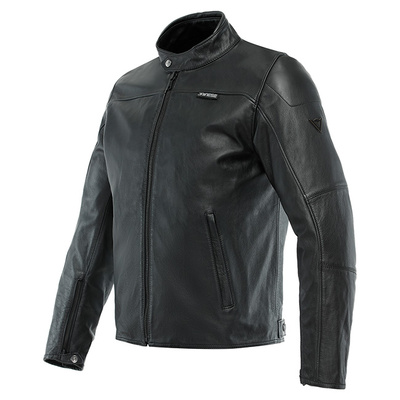 Dainese Mike 3 Leather Jacket - Black