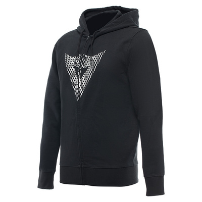 Dainese Casual Logo Hoodie - Black/White