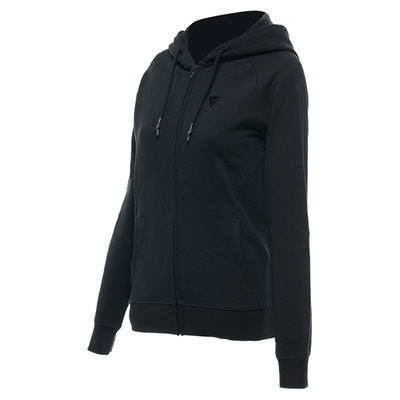 Dainese Ladies Casual Logo Hoodie - Black/Black