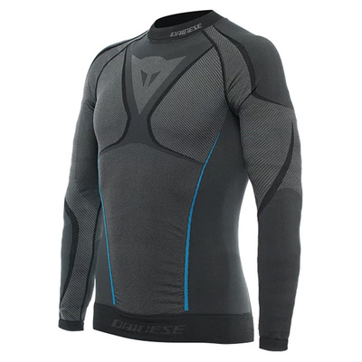 Dainese Longsleeve Dry Shirt - Black/Blue
