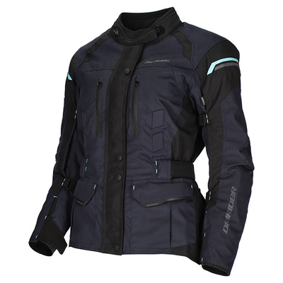 Dri Rider Compass 4 Womens Jacket - Navy/Sky Blue