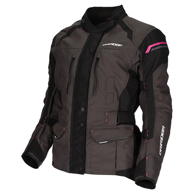 Dri Rider Compass 4 Womens Jacket - Grey/Magenta