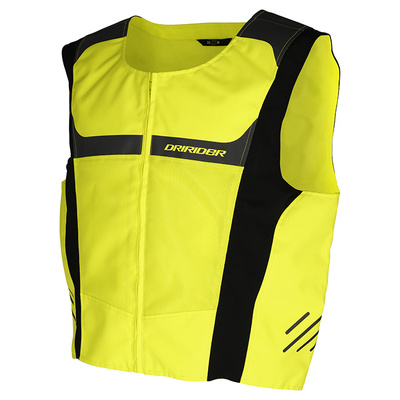 Dri Rider Hi-Vis Mesh Vest - Fluro Yellow