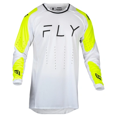 Fly Racing Evo MX Jersey - White/Hi-Vis