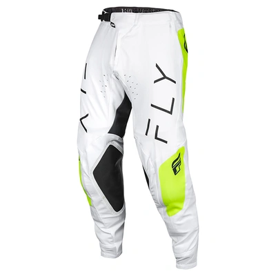Fly Racing Evo MX Pants - White/Hi-Vis
