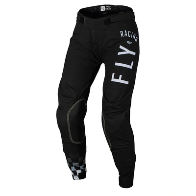 Fly Racing Ladies Lite MX Pants - Black/Light Grey