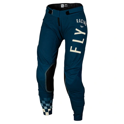Fly Racing Ladies Lite MX Pants - Navy/Ivory