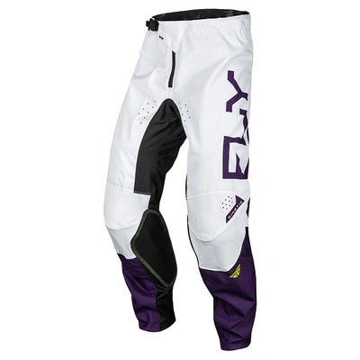 Fly Racing Kinetic Reload MX Pants - Deep Purple/White/Hi-Vis