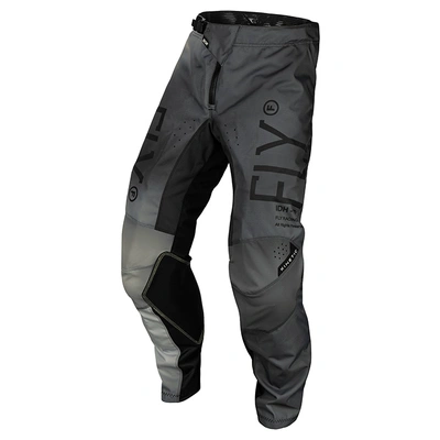 Fly Racing Youth Kinetic Prodigy MX Pants - Black/Light Grey