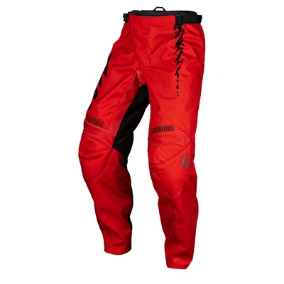 Fly Racing Youth F-16 MX Pants - Red//Black/Grey