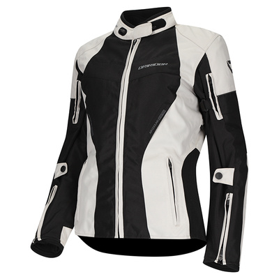 Dri Rider Vivid 3 Womens Jacket  - Pearl/Black