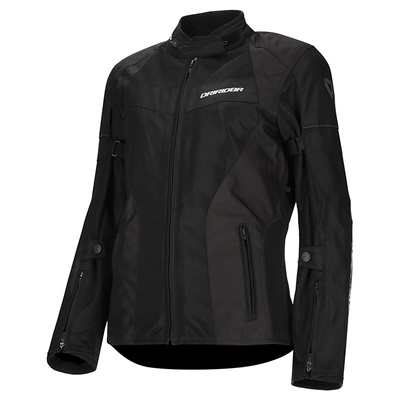Dri Rider Vivid 3 Air Womens Jacket  - Black/White