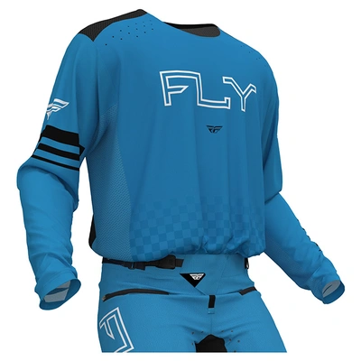 Fly Racing Youth Rayce MX Jersey - Blue