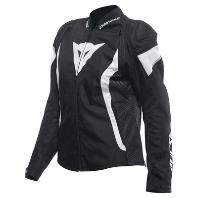Dainese Ladies Avro 5 Tex Jacket - Black/White/Black